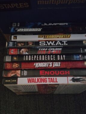 Lot Of 9 DVD Action Movies